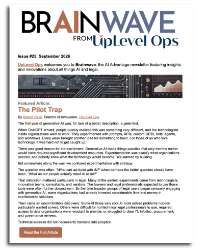 Brainwave September 2026 newsletter preview